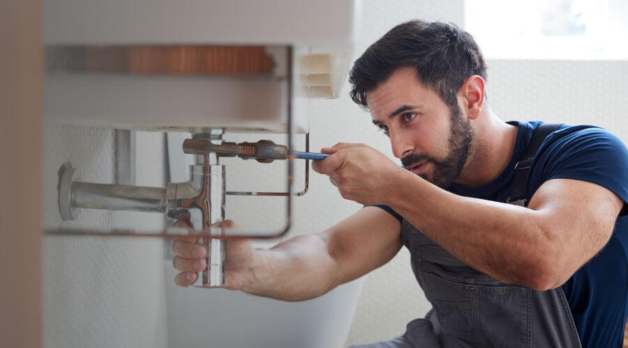 Professional clogged toilet repair in Harrisburg, MO